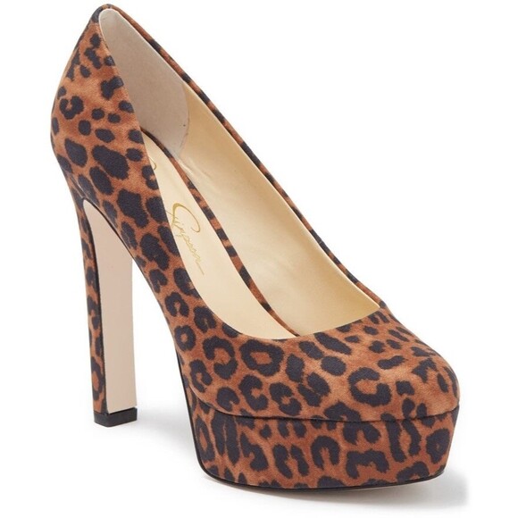 Jessica Simpson Nellah Platform Animal Prints Pumps 5.5 - Picture 1 of 5